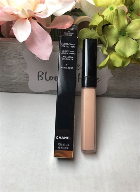 chanel concealer-pinsel|chanel concealer 31 beige rose.